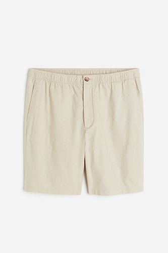 Shorts aus Leinenmix Regular Fit Hellbeige in Größe XXL. Farbe: - H&M - Modalova