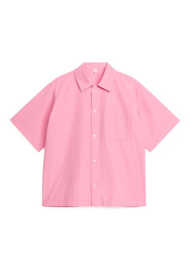 Stückgefärbtes Hemd Rosa, Freizeithemden in Größe 50. Farbe: - Arket - Modalova