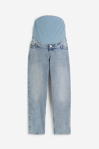 MAMA Straight Ankle Jeans Helles Denimblau, Unterwäsche in Größe XL. Farbe: - H&M - Modalova
