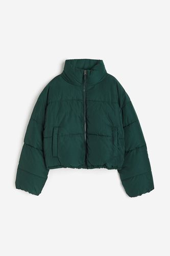 Puffer Jacket Dunkelgrün, Jacken in Größe S. Farbe: - H&M - Modalova