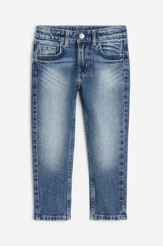 Relaxed Tapered Fit Jeans Dunkles Denimblau in Größe 92. Farbe: - H&M - Modalova