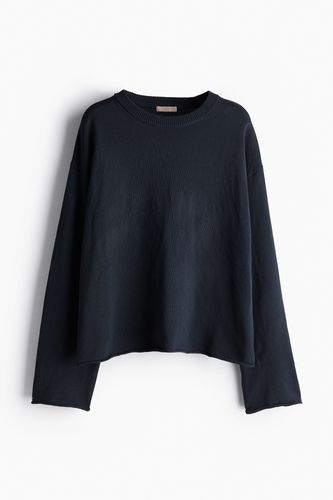 Pullover mit Rollkanten Schwarz in Größe S. Farbe: - H&M - Modalova