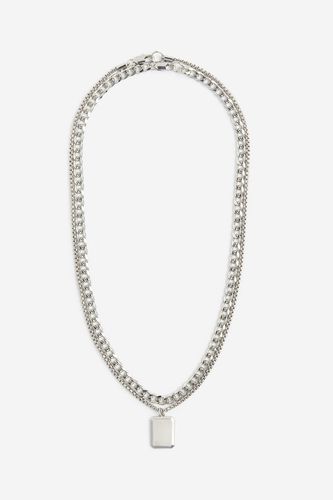 Er-Pack Halsketten Silberfarben in Größe Onesize. Farbe: - H&M - Modalova