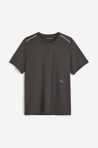 DryMove™ Lauf-T-Shirt Dunkelgrau, Sport – Pullover & Strickjacken in Größe M. Farbe: - H&M - Modalova
