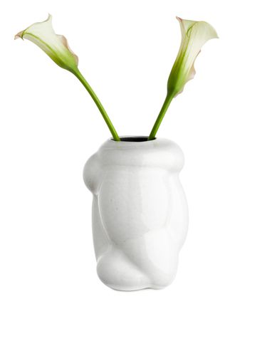 Terrakotta-Vase 25 cm Weiß. Farbe: - Arket - Modalova