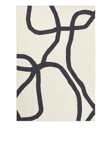 Teppich aus Wollmischung, 200 x 300 cm Dunkelgrau, Teppiche. Farbe: - Arket - Modalova