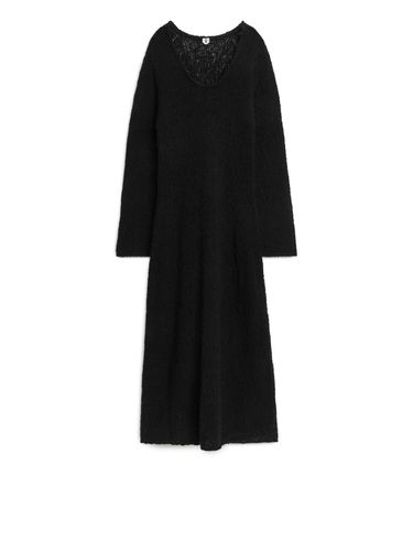 Maxi-Kleid aus Bouclé Schwarz, Alltagskleider in Größe XS. Farbe: - Arket - Modalova
