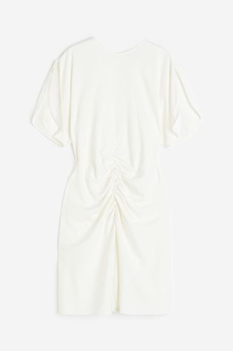 Kleid mit geschlitzten Ärmeln Weiß, Alltagskleider in Größe S. Farbe: - H&M - Modalova