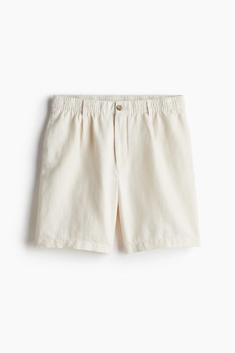 Shorts aus Leinenmix in Relaxed Fit Weiß Größe L. Farbe: - H&M - Modalova