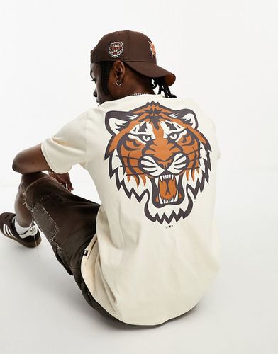 Detroit Tigers - T-shirt sporco con stampa sul petto e sulla schiena - 47 Brand - Modalova