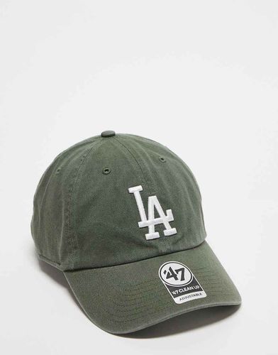 LA Dodgers Clean Up - Cappellino kaki slavato - 47 Brand - Modalova