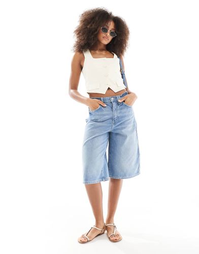 Short en jean long style années 90 - brume - Cotton On - Modalova