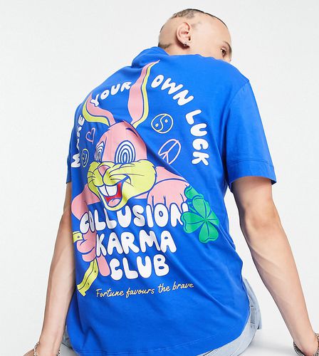 T-shirt a maniche corte con stampa Karma Club - Collusion - Modalova