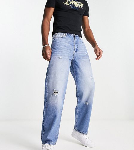 X014 - Jeans extra larghi anni '90 lavaggio - Collusion - Modalova
