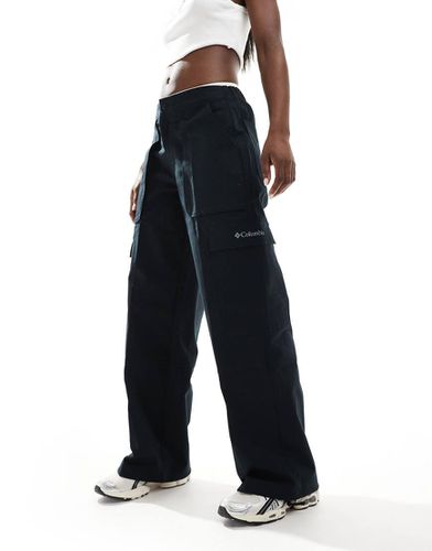 Brea Falls - Pantaloni neri in cotone ripstop - Columbia - Modalova