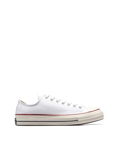 Chuck 70 Ox - Sneakers bianche in tela unisex stile vintage - Converse - Modalova