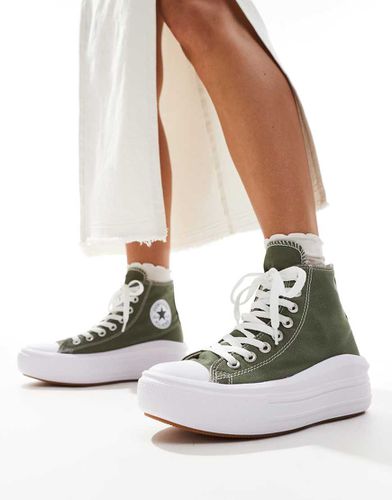 Chuck Taylor All Star Move Hi - Sneakers alte kaki - Converse - Modalova