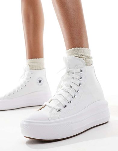 Chuck Taylor All Star Move - Sneakers alte bianche - Converse - Modalova