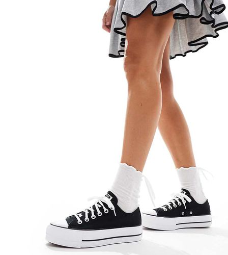 Chuck Taylor All Star Lift Ox Wide Fit - Sneakers nere a pianta larga - Converse - Modalova