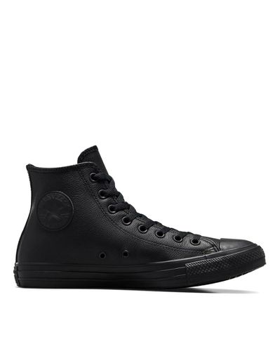 Chuck Taylor All Star - Sneakers in pelle nere mono - Converse - Modalova