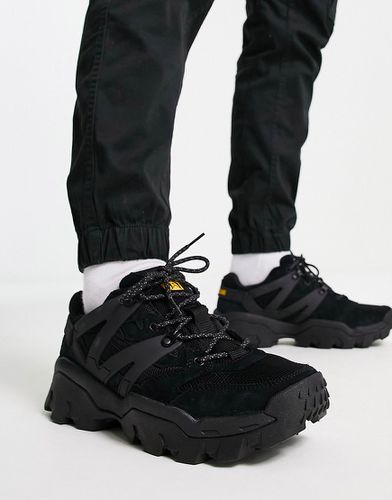 CAT - Reactor - Sneakers stringate nere con suola spessa - Cat Footwear - Modalova