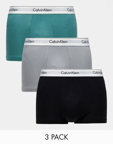 Modern Cotton Stretch - Confezione da 3 boxer aderenti - Calvin Klein - Modalova
