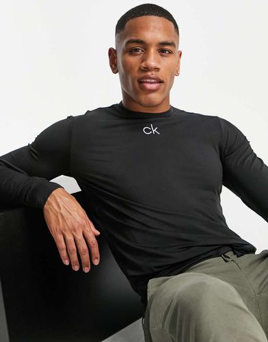 Top baselayer a maniche lunghe con logo - Calvin Klein Golf - Modalova