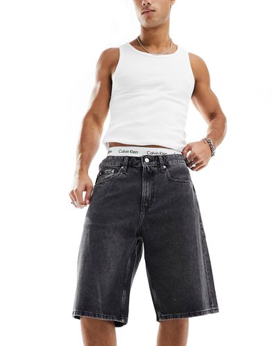 Pantaloncini di jeans anni '90 lavaggio - Calvin Klein Jeans - Modalova