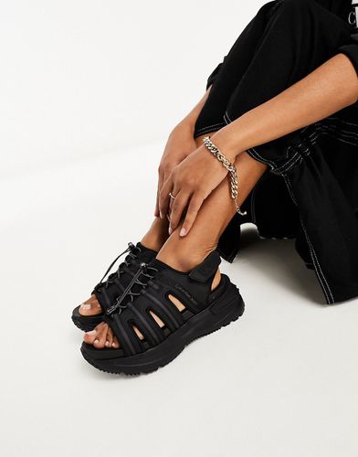 Sandali da trekking ibridi neri con suola spessa - Calvin Klein Jeans - Modalova