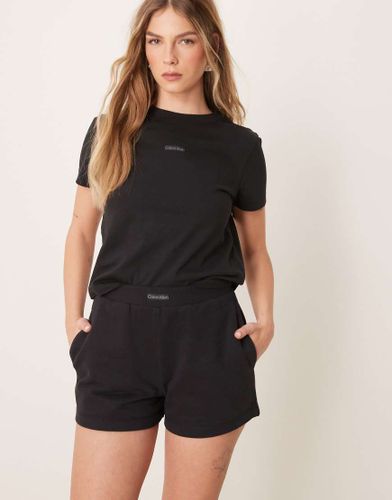 Short en jersey avec petit logo - Calvin Klein Jeans - Modalova