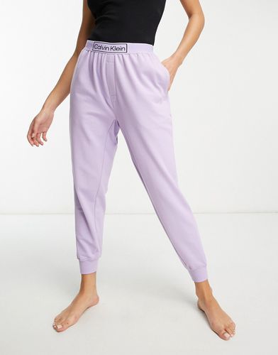 Reimagined Sleep - Joggers da notte lilla verbena - Calvin Klein - Modalova