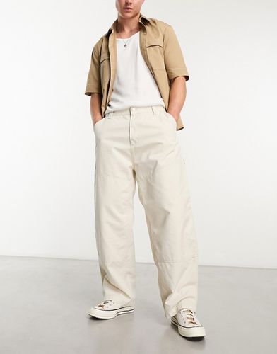 Pantaloni dritti comodi bianchi con pannelli ampi - Carhartt WIP - Modalova