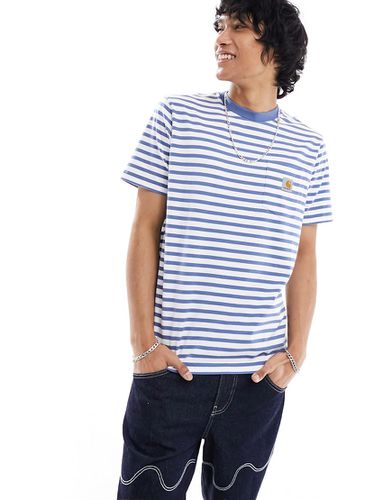 Seidler - T-shirt con tasca blu - Carhartt WIP - Modalova