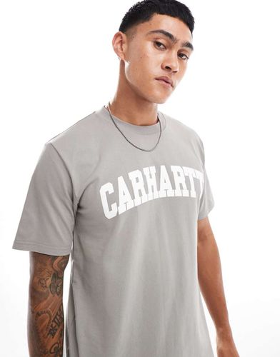 T-shirt stile college nebbia - Carhartt WIP - Modalova