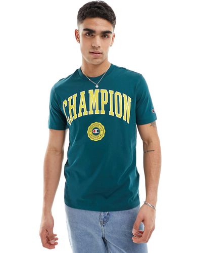 Champion - T-shirt girocollo verde - Champion - Modalova