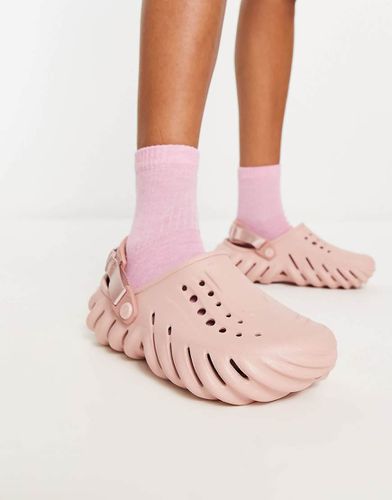 Echo - Zoccoli unisex rosa argilla - Crocs - Modalova