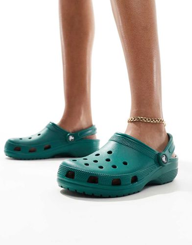 Zoccoli classici smeraldo - Crocs - Modalova