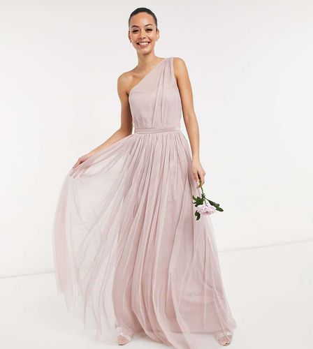 Anaya With Love Tall - Vestito lungo per damigella monospalla in tulle - Anaya Tall - Modalova
