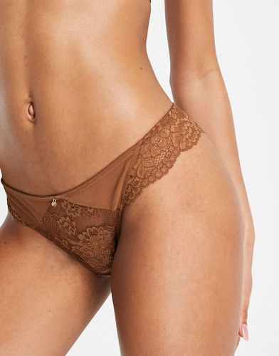 Brasiliana seducente in pizzo beige medio - BEIGE - Ann Summers - Modalova