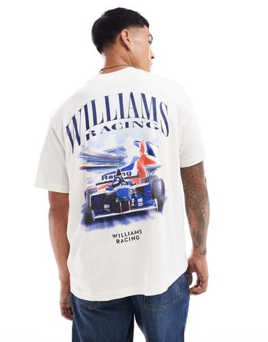 F1 Silverstone Williams - T-shirt bianca con stampa sul retro - Abercrombie & Fitch - Modalova