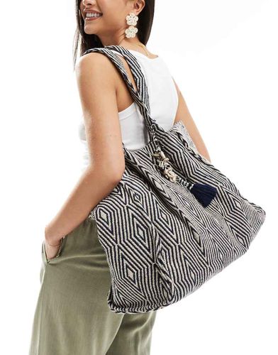 Borsa shopping oversize extra larga color con stampa - Accessorize - Modalova