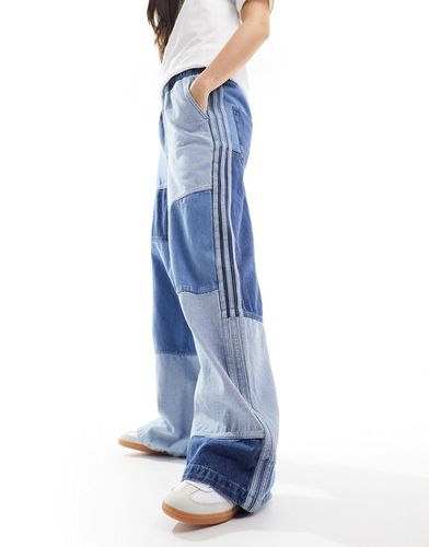 X Ksenia Schnaider - Jeans con motivo patchwork - adidas Originals - Modalova