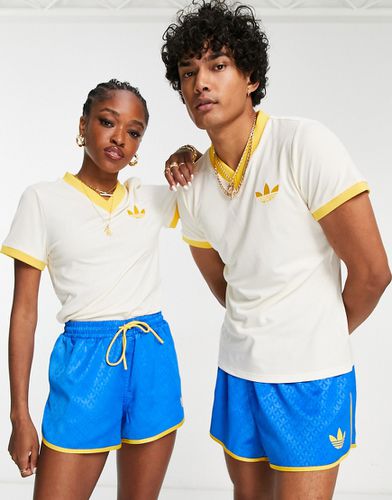 Adicolor 70s - T-shirt con scollo a V - adidas Originals - Modalova