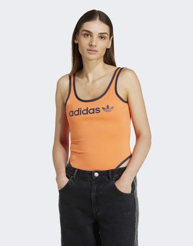 Body à logo linéaire - semi solaire - Adidas Originals - Modalova