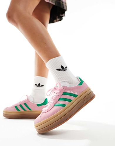 Gazelle Bold - Sneakers pastello e verde - adidas Originals - Modalova