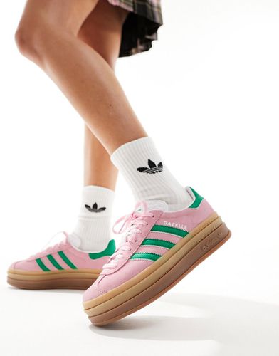 Gazelle Bold - Sneakers pastello e verde - adidas Originals - Modalova