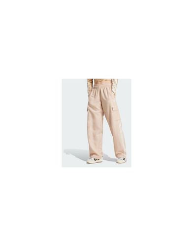 Pantaloni cargo beige con 3 strisce - adidas Originals - Modalova