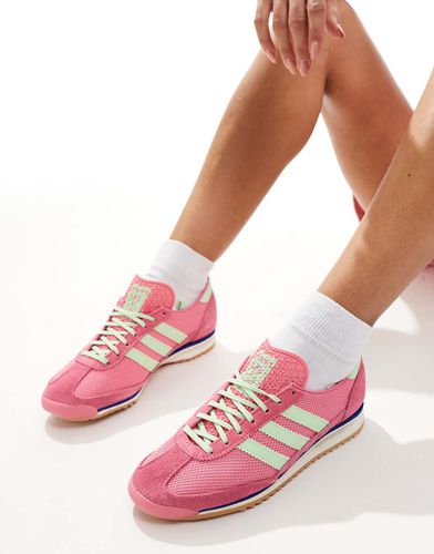 SL 72 OG - Sneakers rosa e verdi - adidas Originals - Modalova