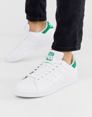 Stan Smith - Sneakers bianche con inserto verde sul tallone - adidas Originals - Modalova