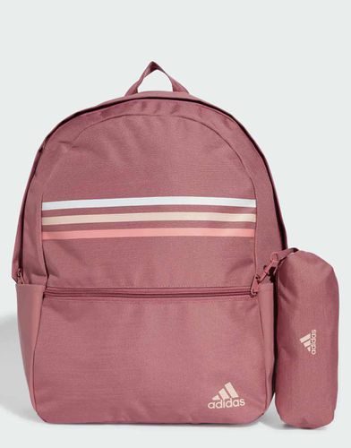 Classic Horizontal - Zaino rosa con 3 strisce - adidas performance - Modalova